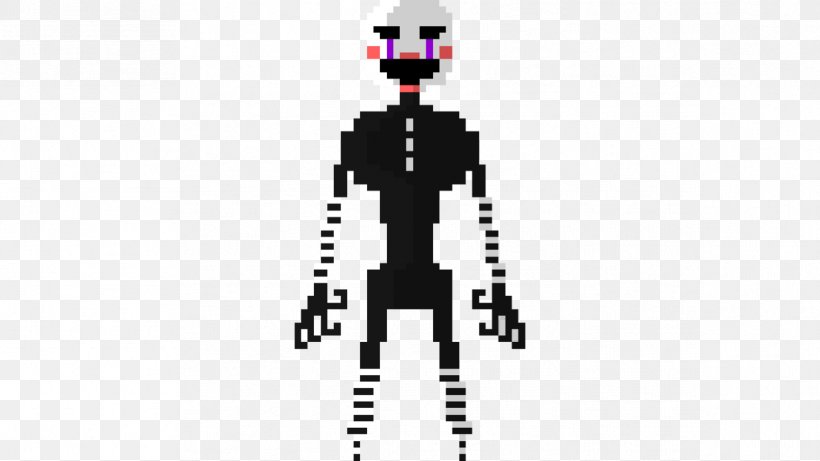 Five Nights At Freddys 2 Pixel Art Puppet Png 1191x670px