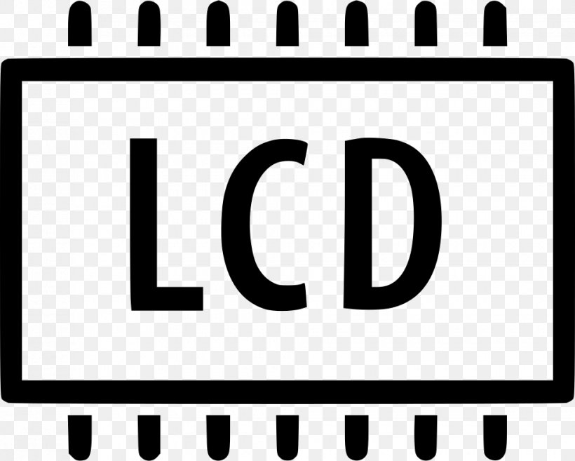 Thin-film-transistor Liquid-crystal Display Computer Monitors, PNG, 980x786px, Liquidcrystal Display, Area, Black And White, Brand, Computer Font Download Free
