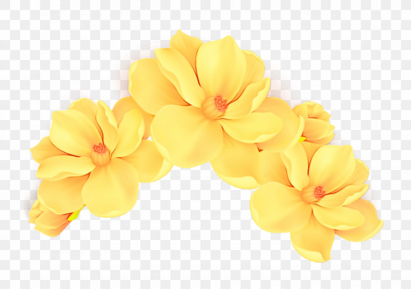 Cut Flowers Yellow Flower, PNG, 1639x1157px, Watercolor, Cut Flowers, Flower, Paint, Wet Ink Download Free