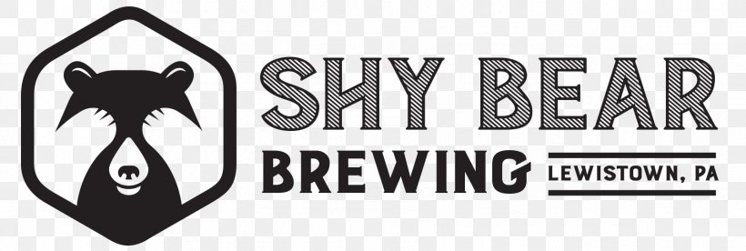 Shy Bear Brewing India Pale Ale Food Brewery Menu, PNG, 1778x600px, India Pale Ale, Alcoholic Drink, Black And White, Brand, Brewery Download Free