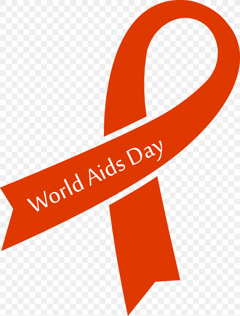 World Aids Day, PNG, 2273x3000px, World Aids Day, Line, Logo, Orange, Text Download Free