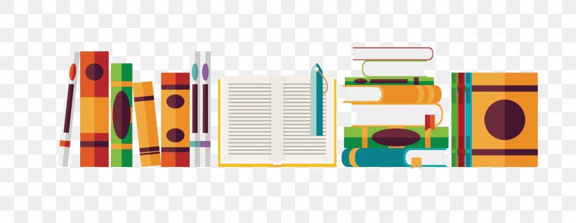 Book Library, PNG, 3531x1373px, Book, Art, Book Design, Brand, Cartoon Download Free