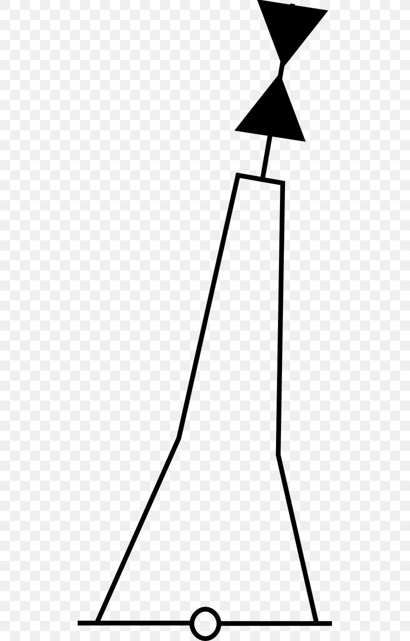 Buoy Beacon Symbol Clip Art, PNG, 640x1280px, Buoy, Area, Beacon, Black, Black And White Download Free