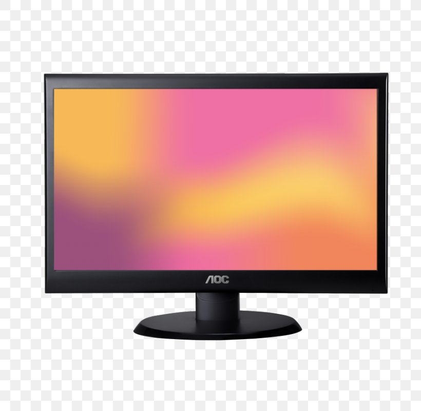 LED-backlit LCD Computer Monitors AOC E2250SWDN Liquid-crystal Display AOC Full HD TN Black, PNG, 800x800px, Ledbacklit Lcd, Aoc International, Aoc Quad Hd Black Vinyl, Backlight, Computer Monitor Download Free