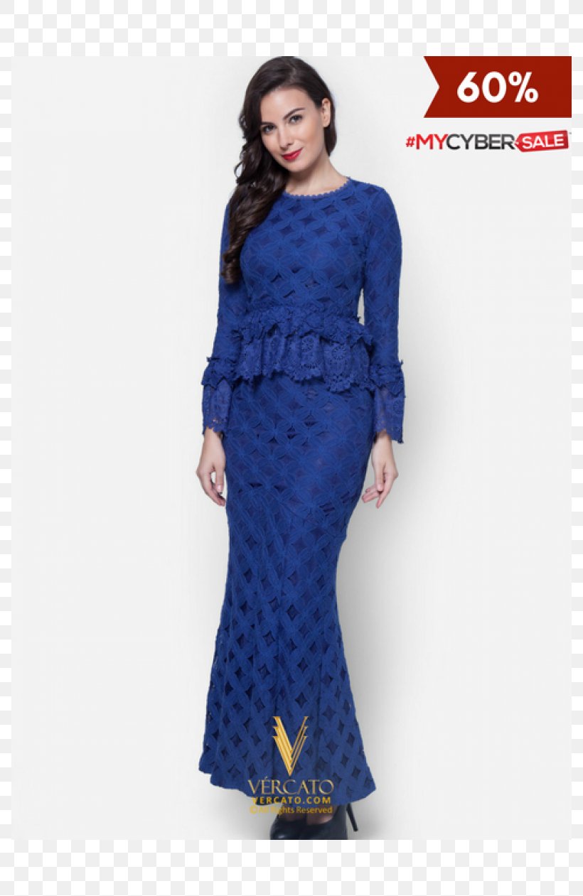 Baju Kurung Kebaya Dress Fashion Baju Melayu, PNG, 788x1261px, Baju Kurung, Baju Melayu, Blue, Clothing, Cobalt Blue Download Free