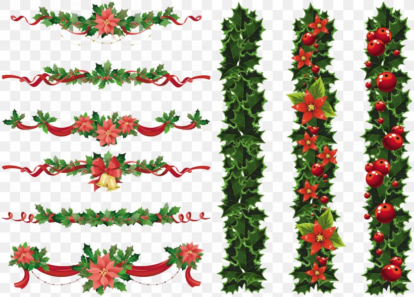 Christmas Garland Wreath Clip Art, PNG, 1170x839px, Christmas, Aquifoliaceae, Aquifoliales, Art, Christmas Decoration Download Free