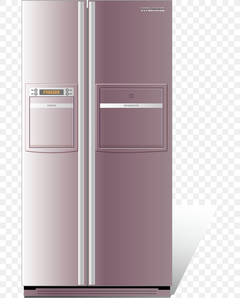 Refrigerator Home Appliance 54 Cards, PNG, 672x1017px, 54 Cards, Refrigerator, Air Conditioning, Electricity, Gratis Download Free