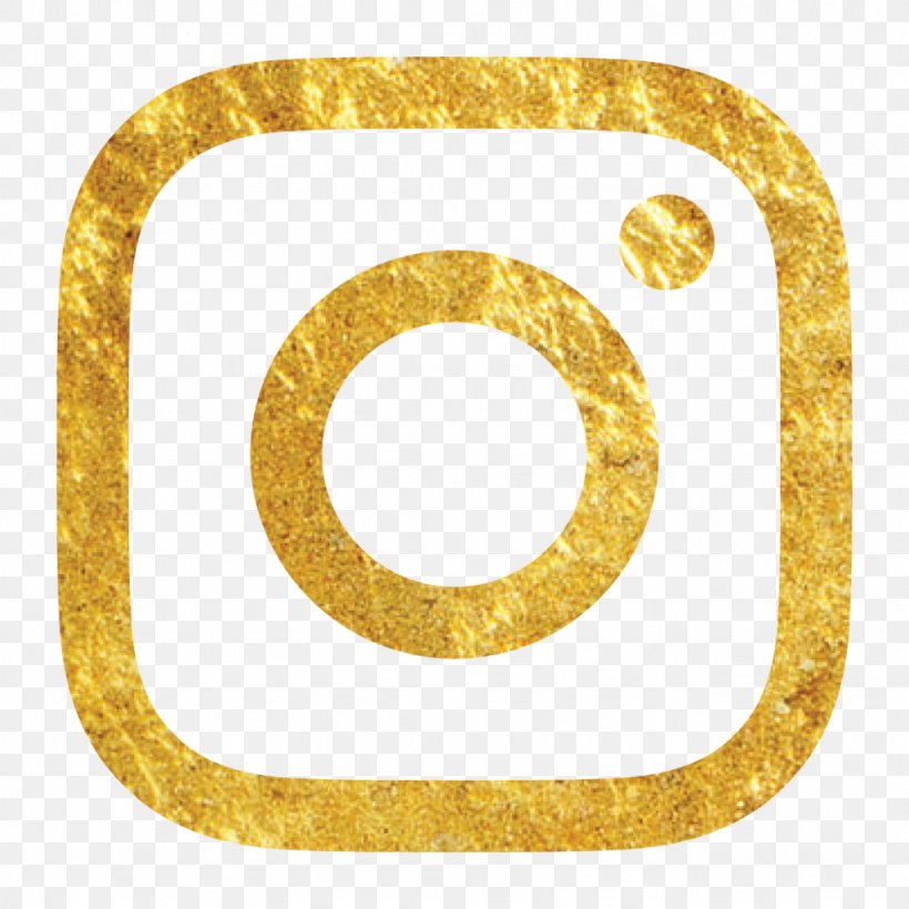 Social Media Gold Logo Brand Instagram, PNG, 1024x1024px, Social Media, Blog, Body Jewelry, Brand, Business Download Free