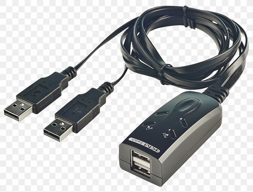 Computer Keyboard Computer Mouse KVM Switches USB Computer Port, PNG, 1317x1000px, Computer Keyboard, Ac Adapter, Adapter, Cable, Computer Download Free
