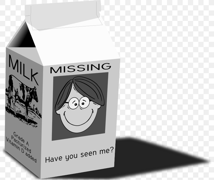 Photo On A Milk Carton Missing Person Clip Art, PNG, 800x689px, Milk, Carton, Drawing, Drink, Food Download Free