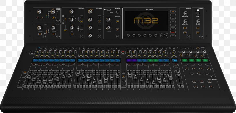 Audio Mixers Digital Mixing Console Stereophonic Sound Midas, PNG, 1200x579px, Audio Mixers, Afacere, Amplifier, Audio, Audio Equipment Download Free