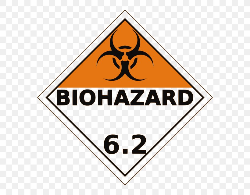 Biological Hazard Dangerous Goods Logo, PNG, 640x640px, Biological Hazard, Area, Brand, Dangerous Goods, Logo Download Free