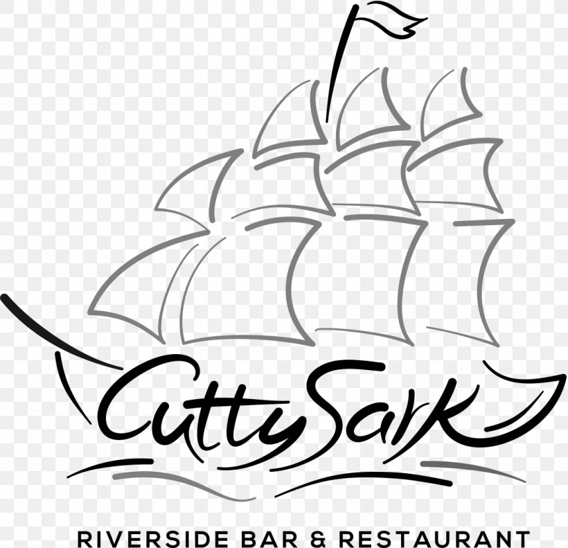 Cutty Sark Riverside Bar & Restaurant Cafe Japanese Cuisine, PNG, 1109x1071px, Cafe, Area, Artwork, Bar, Black And White Download Free