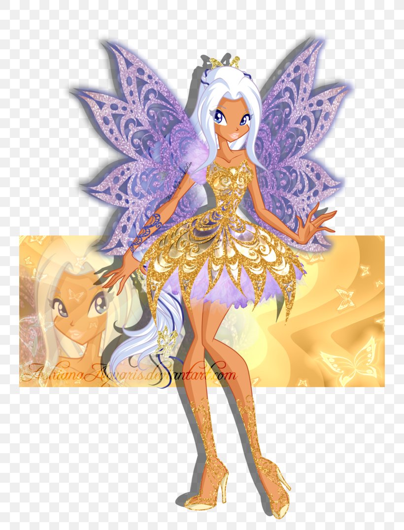 Fairy Butterflix YouTube Legendary Creature Art, PNG, 742x1076px, Fairy, Angel, Art, Barbie, Butterflix Download Free