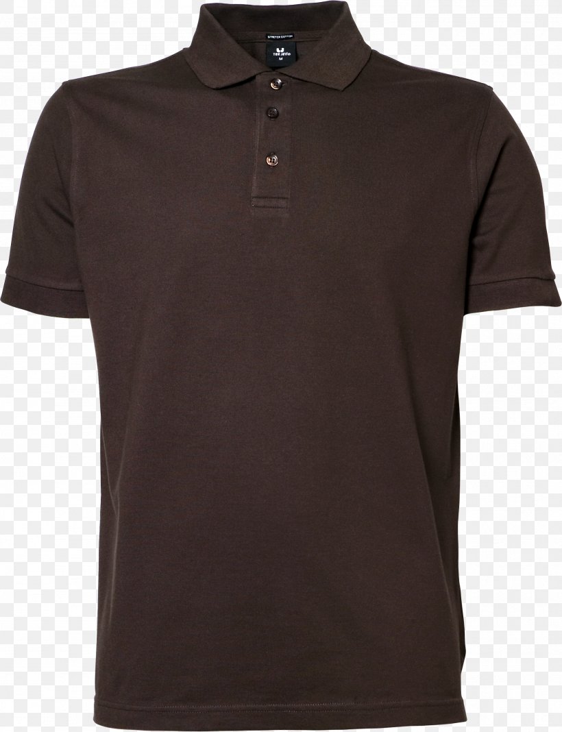 Polo Shirt T-shirt Collar Sleeve, PNG, 1896x2471px, Polo Shirt, Active Shirt, Black, Black M, Chocolate Download Free