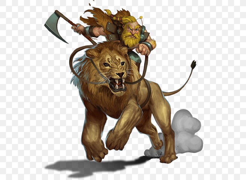 Lion Dungeons & Dragons Dwarf Hyena, PNG, 535x600px, Lion, Big Cats, Carnivoran, Cat Like Mammal, Dungeons Dragons Download Free