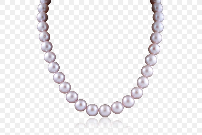 Pearl Necklace Earring Pearl Necklace Cultured Freshwater Pearls, PNG, 550x550px, Pearl, Bead, Body Jewelry, Charms Pendants, Costume Jewelry Download Free