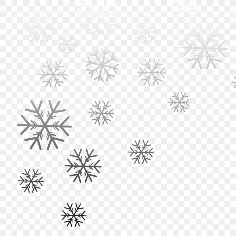 Black And White Snowflake Gradient Computer File, PNG, 1890x1890px, Black And White, Area, Gradient, Monochrome, Monochrome Photography Download Free