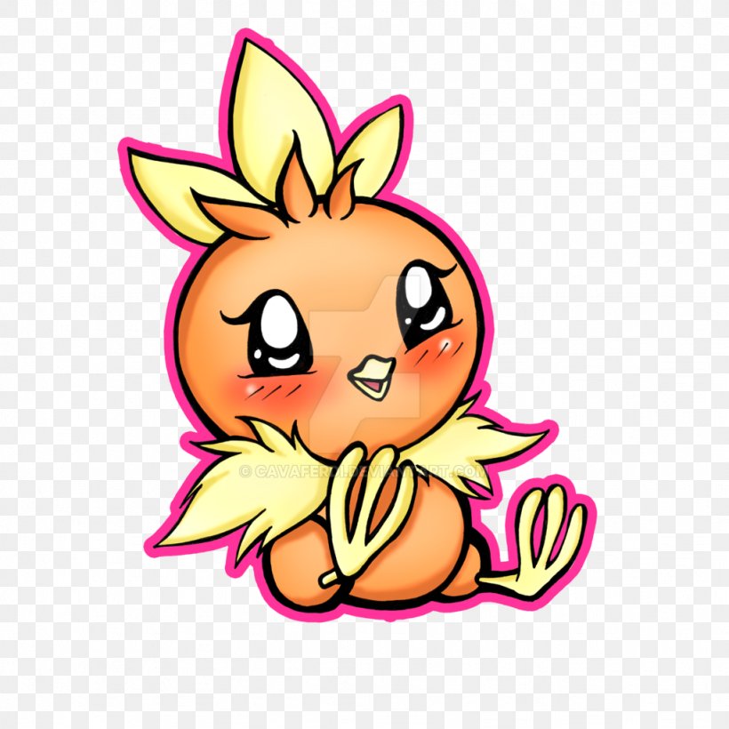 Torchic Pokémon Mudkip Treecko Cyndaquil, PNG, 1024x1024px, Watercolor, Cartoon, Flower, Frame, Heart Download Free