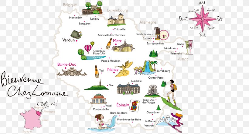 Vosges Alsace-Lorraine Tourism Guidebook Moselle, PNG, 1440x779px, Vosges, Alsace, Alsacelorraine, Area, Diagram Download Free