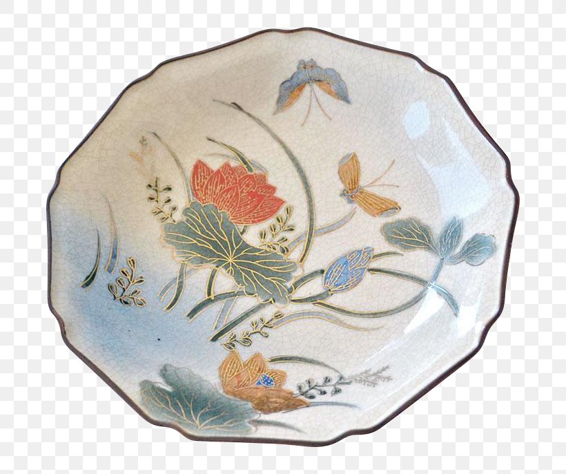 Plate Porcelain Japan Kutani Ware Antique, PNG, 686x686px, Plate, Antique, Bracelet, Ceramic Pottery Glazes, Collectable Download Free