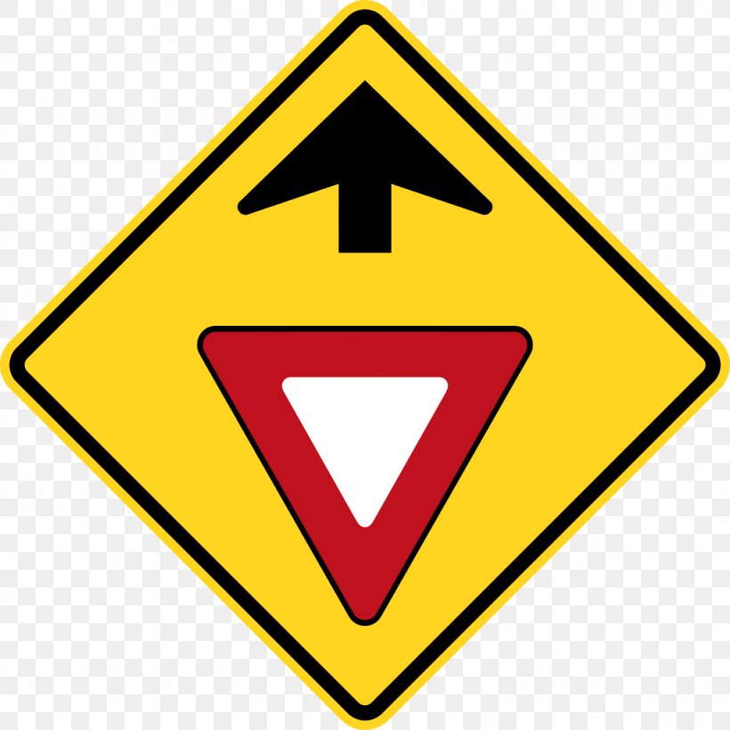 Yield Sign Warning Sign Stop Sign Traffic Sign, PNG, 1024x1024px, Yield Sign, Area, Driving, Pedestrian Crossing, Point Download Free
