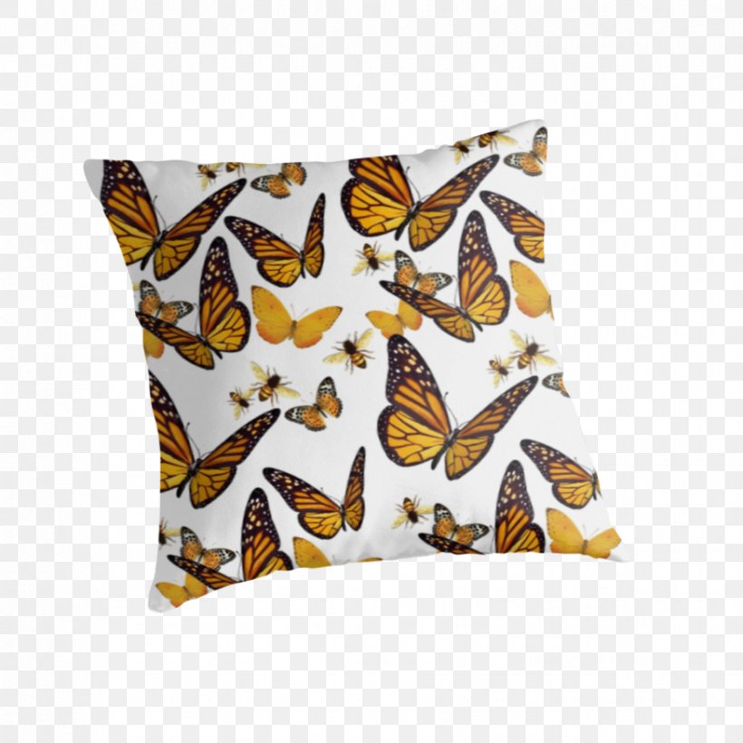 Monarch Butterfly Lovers Light Denny Laine With Paul McCartney Throw Pillows, PNG, 875x875px, Monarch Butterfly, Album, Brush Footed Butterfly, Butterfly, Certificate Of Deposit Download Free