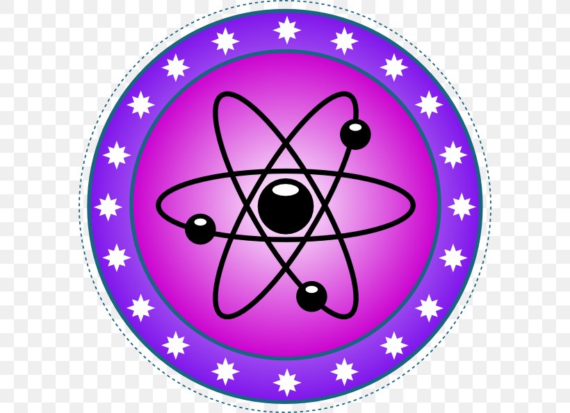 Science Symbol Nuclear Physics Clip Art, PNG, 594x595px, Science, Alchemical Symbol, Area, Atomic Nucleus, Chemistry Download Free