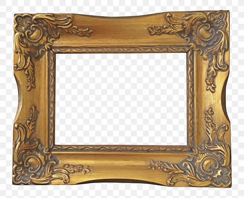 Wood Frame Frame, PNG, 3000x2441px, Picture Frames, Antique, Carving, Interior Design, Metal Download Free