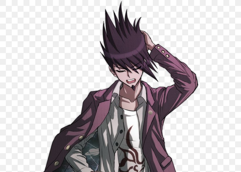 Danganronpa V3: Killing Harmony Kaito Kuroba Sprite Kaitō, PNG, 540x584px, Watercolor, Cartoon, Flower, Frame, Heart Download Free