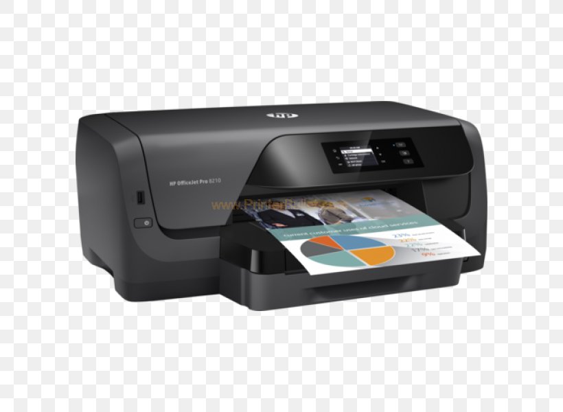 Hewlett-Packard HP Officejet Pro 8210 Inkjet Printing Printer, PNG, 600x600px, Hewlettpackard, Color Printing, Duplex Printing, Electronic Device, Electronics Download Free
