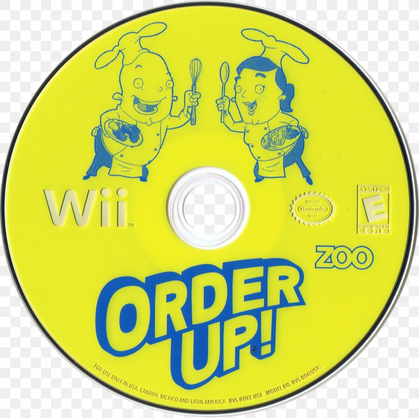 Order Up! Wii Video Game SuperVillain Studios, PNG, 1424x1422px, Order Up, Area, Brand, Compact Disc, Dvd Download Free