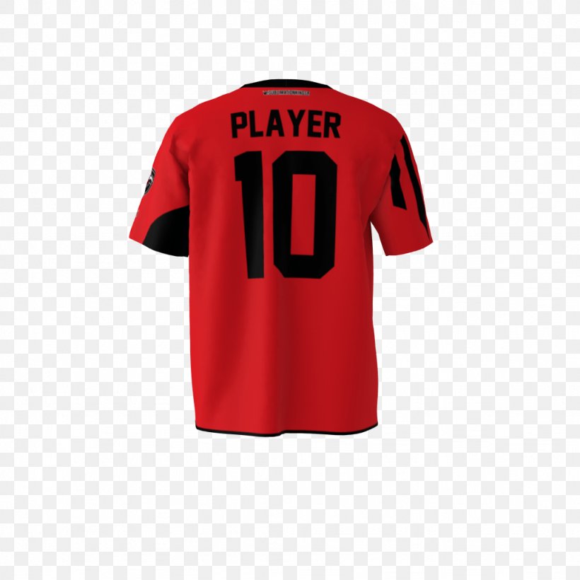 Sports Fan Jersey T-shirt Sleeve, PNG, 1024x1024px, Sports Fan Jersey, Active Shirt, Brand, Jersey, Red Download Free