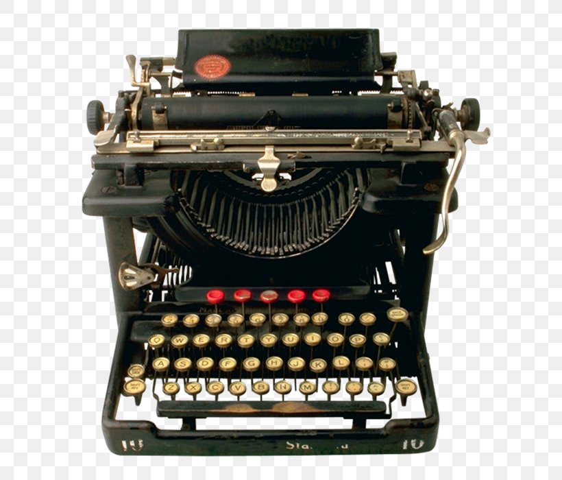 Typewriter Computer Keyboard Paper QWERTY, PNG, 700x700px, Typewriter, Computer Keyboard, Copy Typist, Keyboard Layout, Office Equipment Download Free