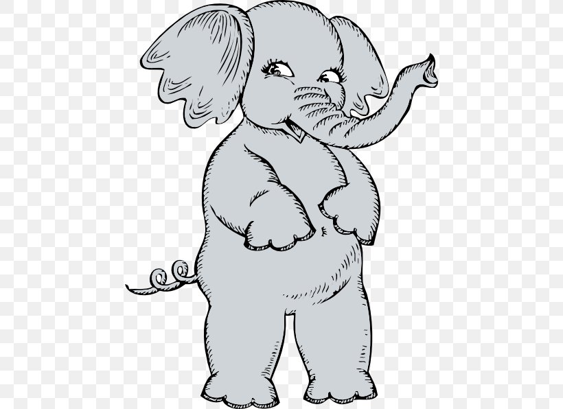 Asian Elephant Animation Clip Art, PNG, 456x596px, Watercolor, Cartoon, Flower, Frame, Heart Download Free