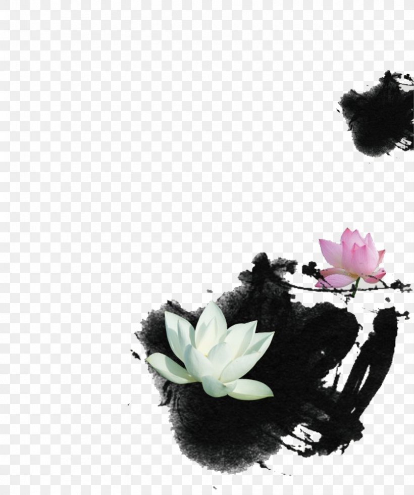 U756bu8377u82b1 Pipa Ink Wash Painting, PNG, 1785x2134px, Pipa, Artificial Flower, Chinoiserie, Cut Flowers, Floral Design Download Free