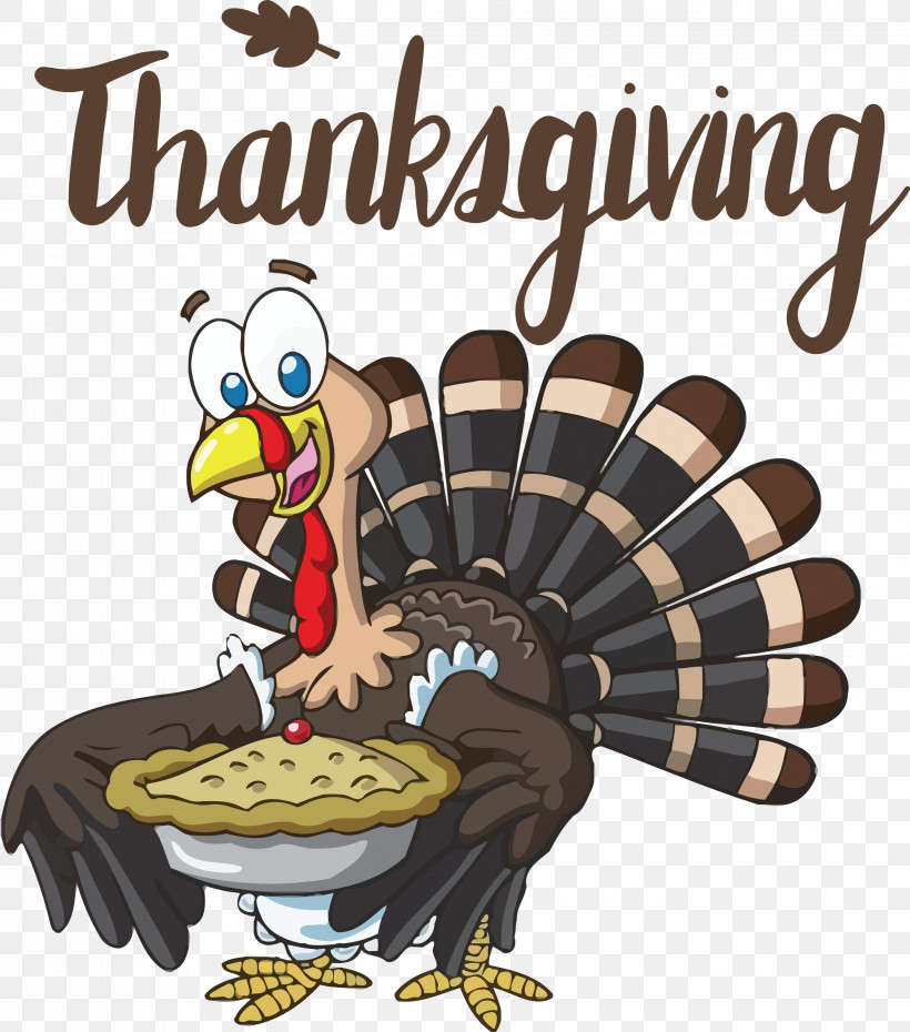 Thanksgiving, PNG, 2643x3000px, Thanksgiving, Cartoon, Chicken, Pie, Pumpkin Pie Download Free