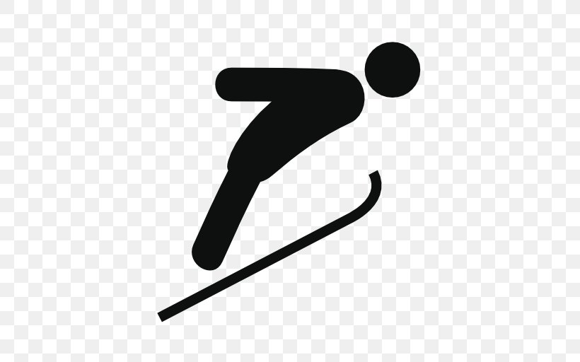 Clip Art Skiing Ski Poles, PNG, 512x512px, Skiing, Black, Black And White, Brand, Finger Download Free