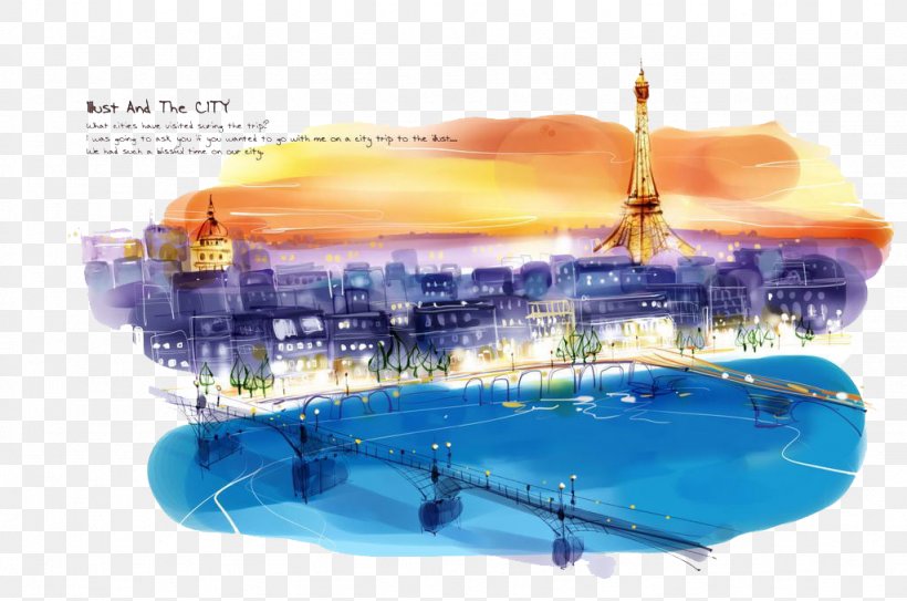 Eiffel Tower Drawing Illustration, PNG, 1024x679px, Eiffel Tower, Arrondissement Of Paris, Art, Drawing, Illustrator Download Free