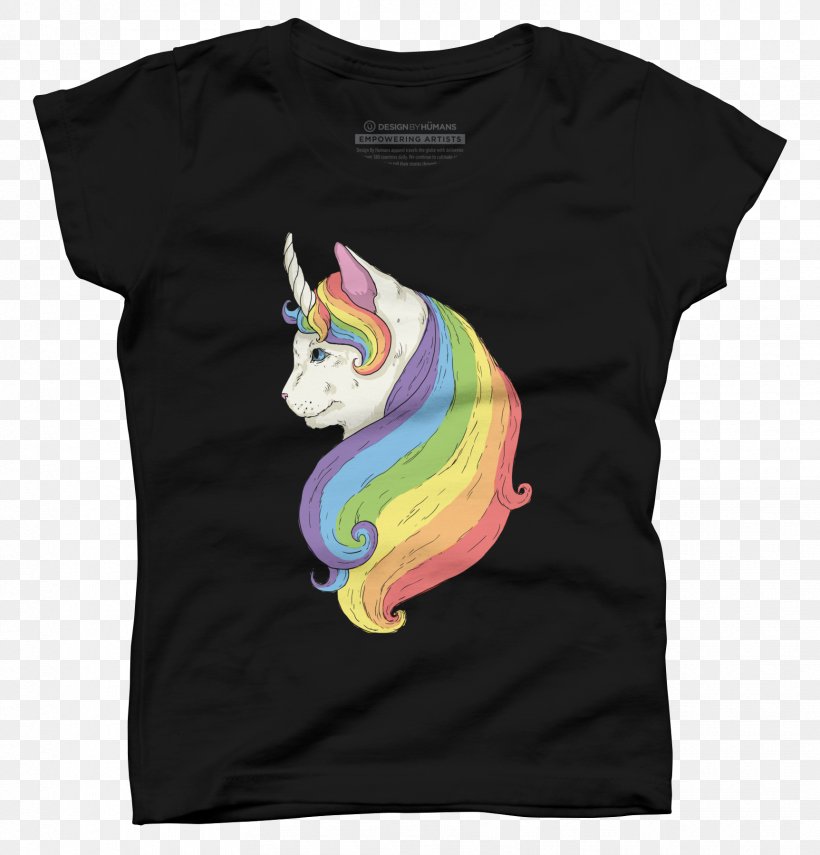 T-shirt Unicorn Hoodie Jumper, PNG, 1725x1800px, Tshirt, All Over Print, Black, Bluza, Brand Download Free