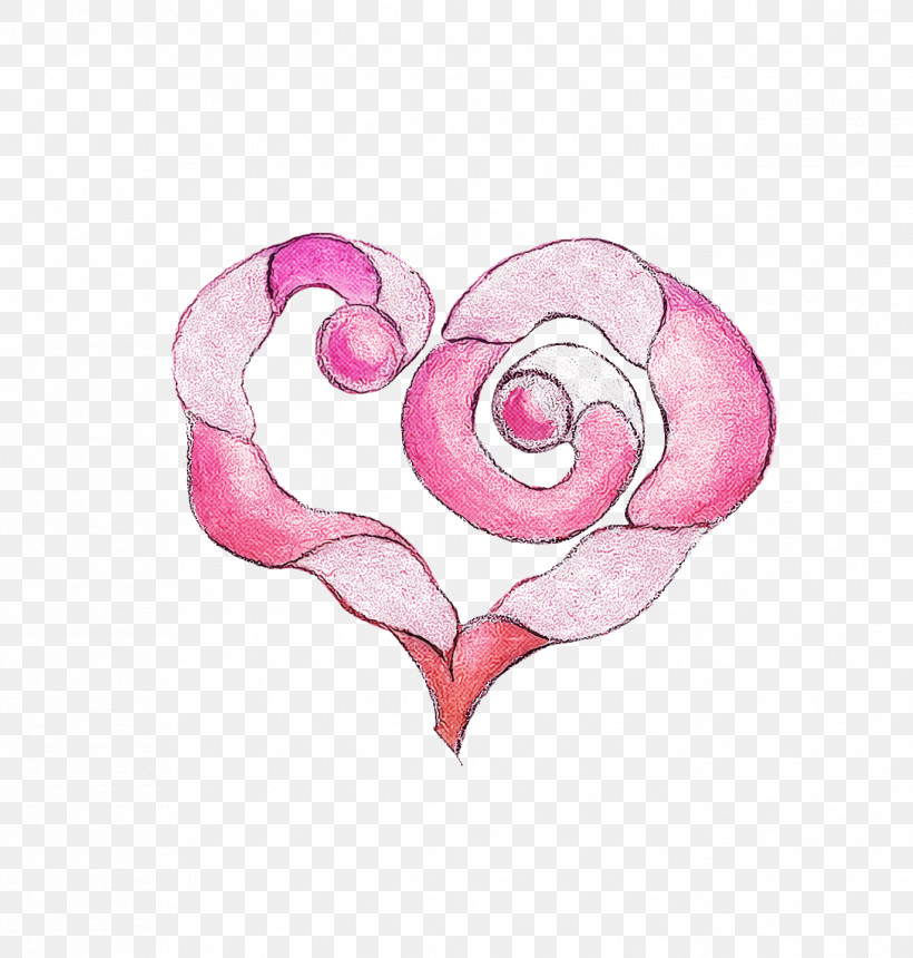 Garden Roses, PNG, 1372x1440px, Heart, Drawing, Garden Roses, M02csf, Painting Download Free