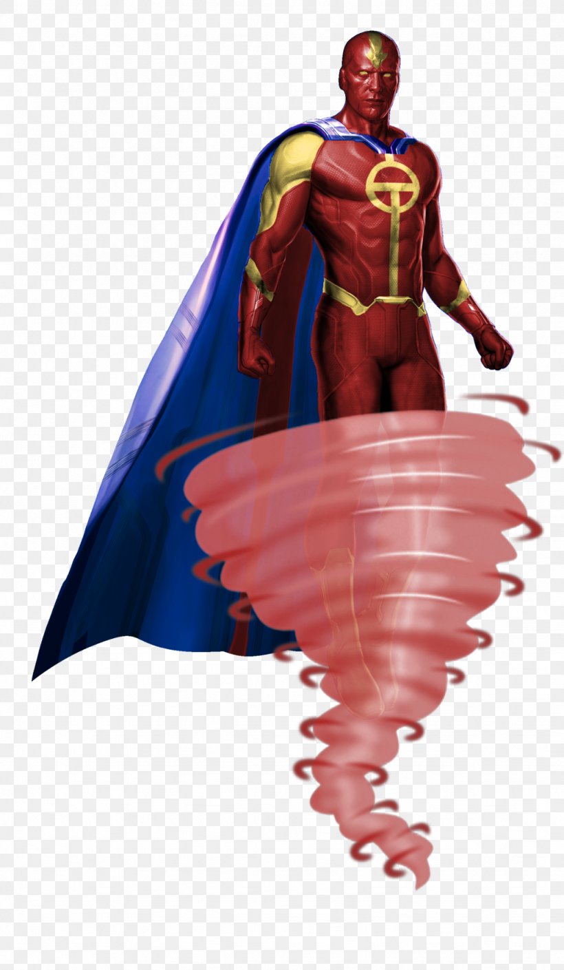 Superman Clint Barton Superhero Red Tornado DeviantArt, PNG, 1024x1760px, Watercolor, Cartoon, Flower, Frame, Heart Download Free