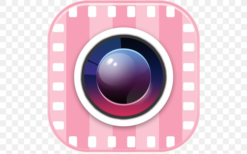 Camera Lens Eye Pink M, PNG, 512x512px, Camera Lens, Camera, Eye, Lens, Magenta Download Free