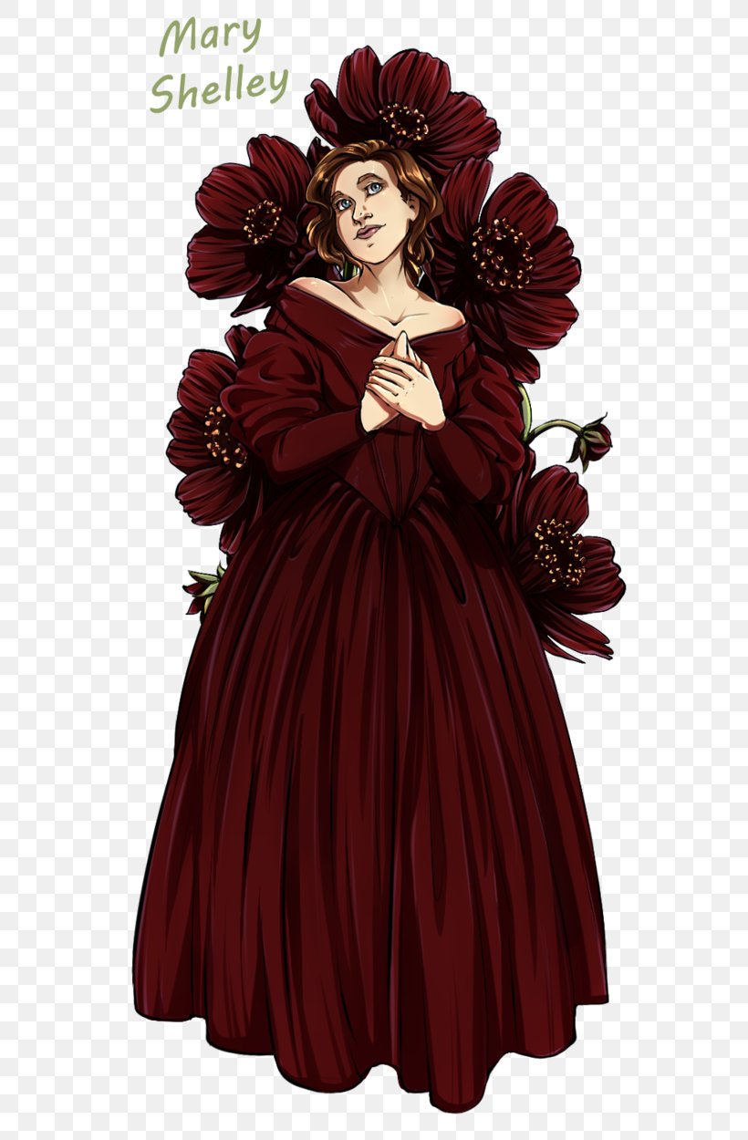 Mary Shelley Julian And Maddalo Fan Art DeviantArt, PNG, 639x1250px, Mary Shelley, Art, Costume Design, Cut Flowers, Deviantart Download Free