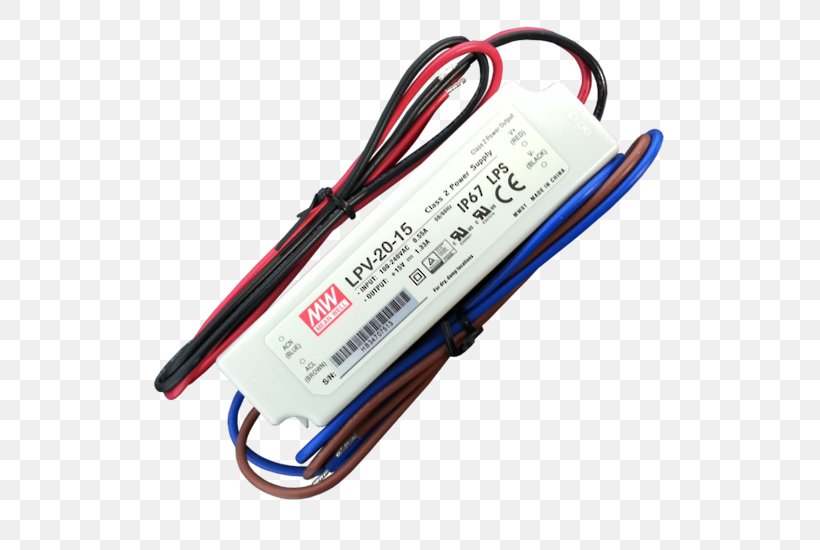 Power Converters Power Supply Unit Battery Charger Switched-mode Power Supply MEAN WELL Enterprises Co., Ltd., PNG, 550x550px, Power Converters, Ampere, Battery Charger, Electric Potential Difference, Electric Power Download Free