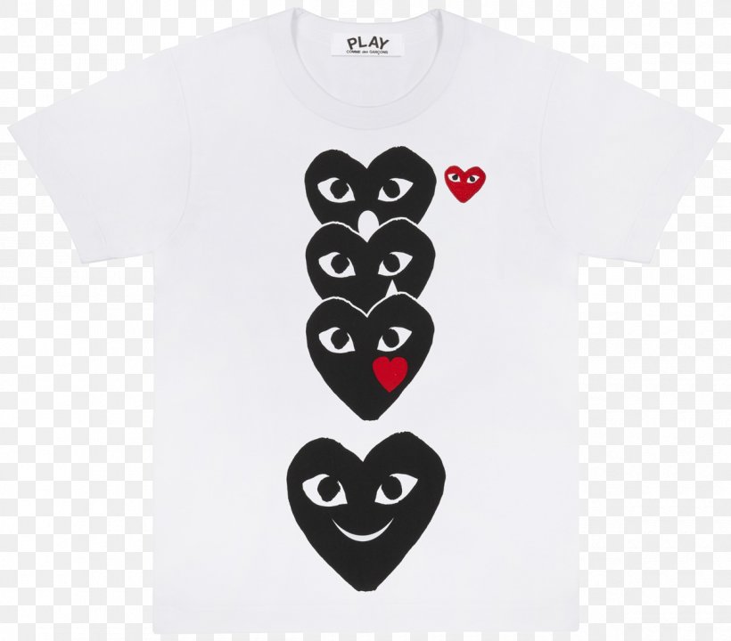T-shirt Comme Des Garçons Dover Street Market Fashion Shorts, PNG, 1200x1054px, Watercolor, Cartoon, Flower, Frame, Heart Download Free