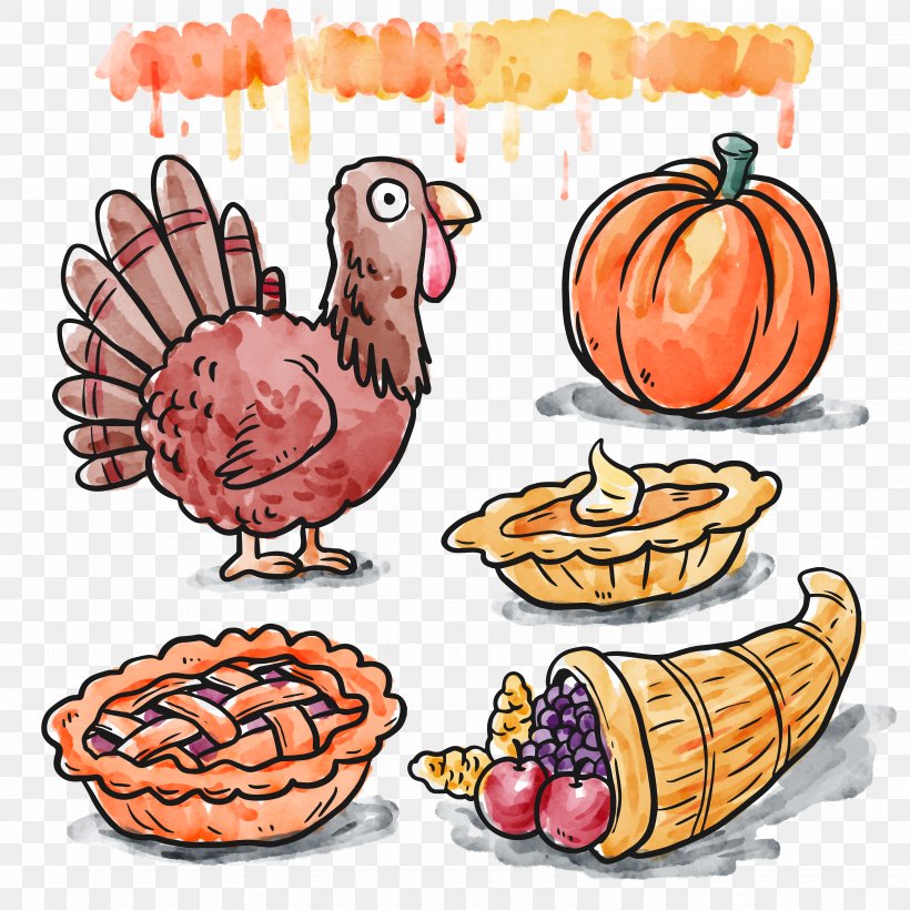 Thanksgiving Drawing Illustration, PNG, 6667x6667px, Thanksgiving, Artwork, Calabaza, Drawing, Food Download Free