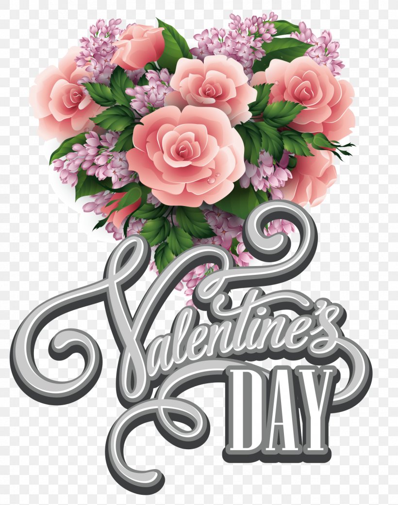 Valentines Day Greeting Card Heart Flower, PNG, 1361x1731px, Valentines Day, Cut Flowers, Flora, Floral Design, Floristry Download Free