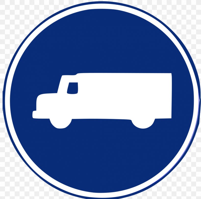 Van Traffic Sign Senyal Truck, PNG, 1035x1024px, Van, Area, Blue, Brand, Carriageway Download Free