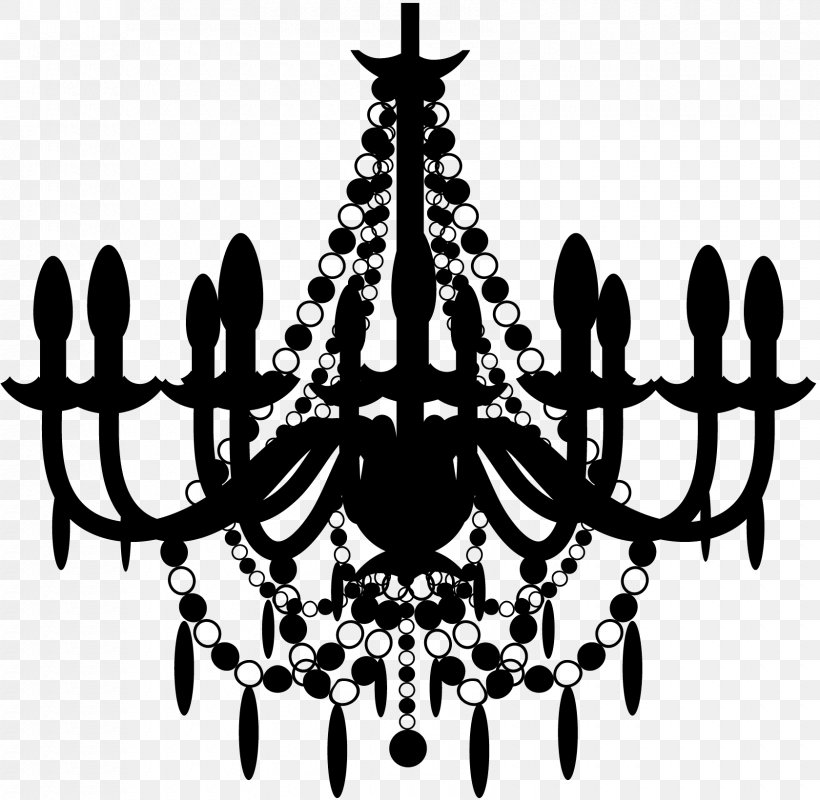 Chandelier Graphics Illustration Stock Photography Royalty-free, PNG, 1680x1640px, Chandelier, Black And White, Decor, Depositphotos, Fotolia Download Free